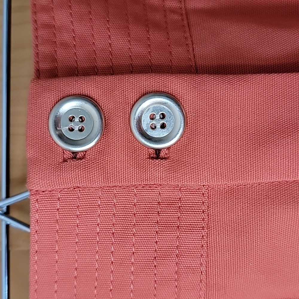 Talbots Orange Wide Waistband Skirt - Picture 2 of 10